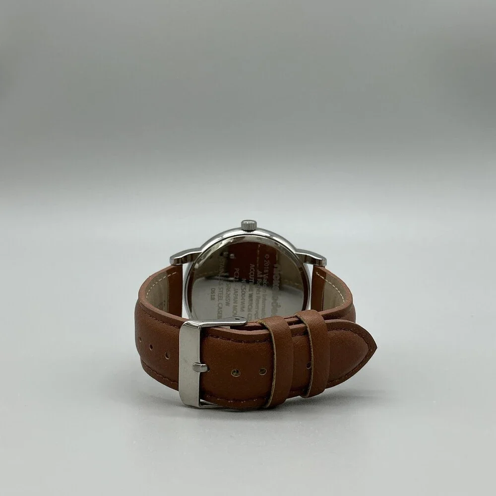 Nickelodeon Rewind Mens Watch 46mm Rugrats Arnold Rocko's Leather New Battery